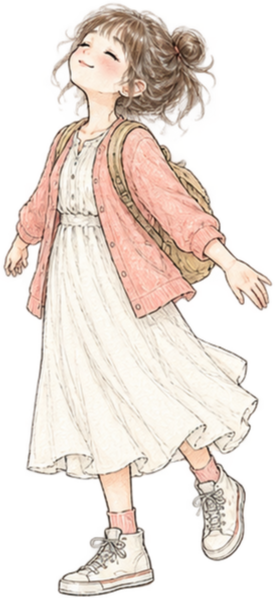 新しい出会いを楽しむりかちゃん