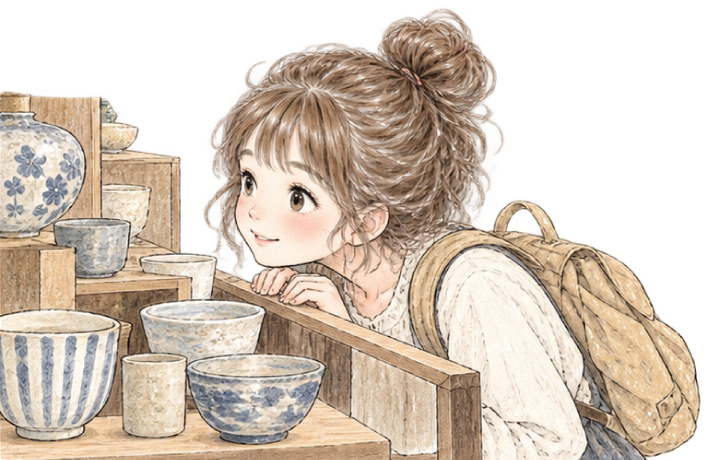 器を探すりかちゃん